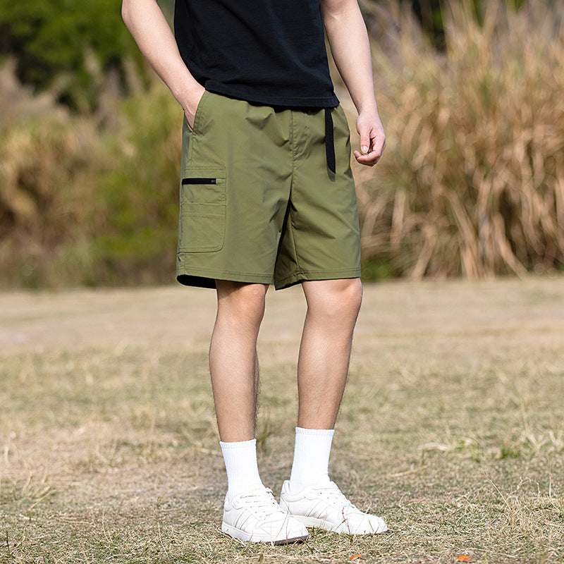 Men's Multi-Pocket Outdoor Utility Shorts