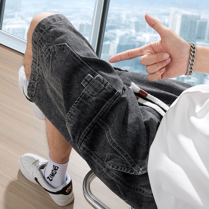 Summer Style Loose Denim Shorts