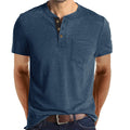 Men’s Slim-Fit Henley Tee