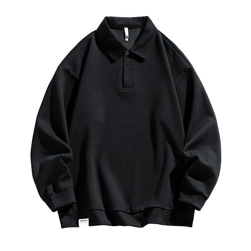 Minimalist Polo Sweatshirt