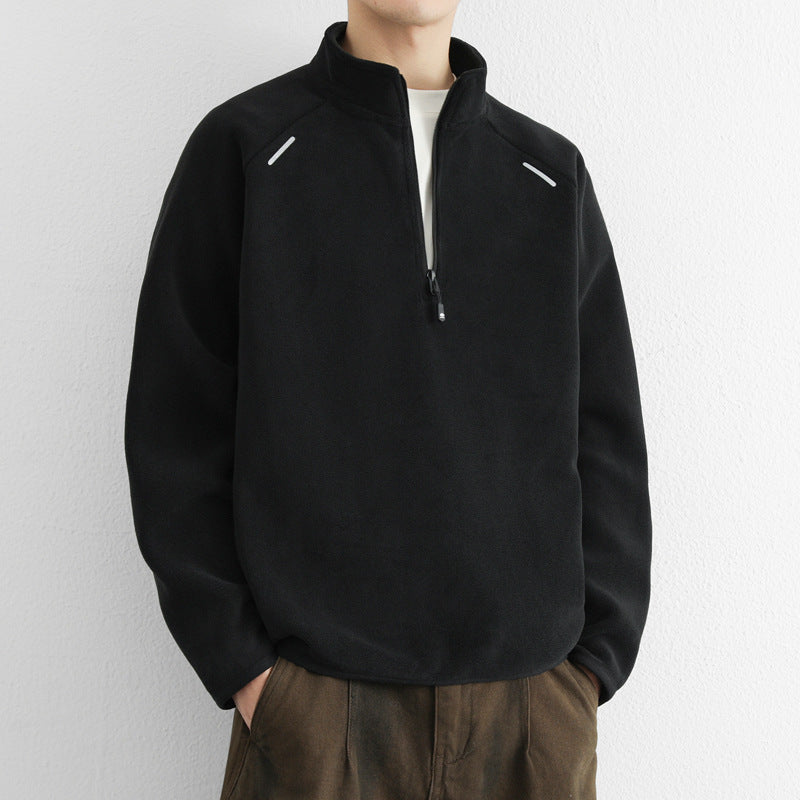 Half-Zip Fleece Pullover
