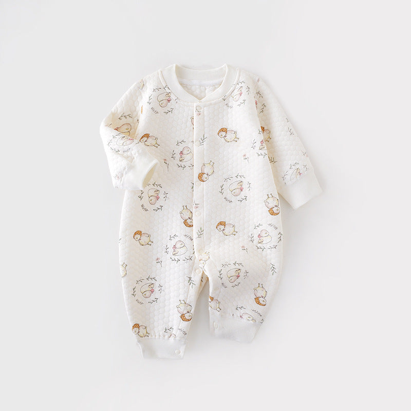 Thick Cotton Baby Winter Jumpsuit