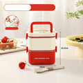 Multi Tier Insulated Stainless Steel Bento Lunch Box