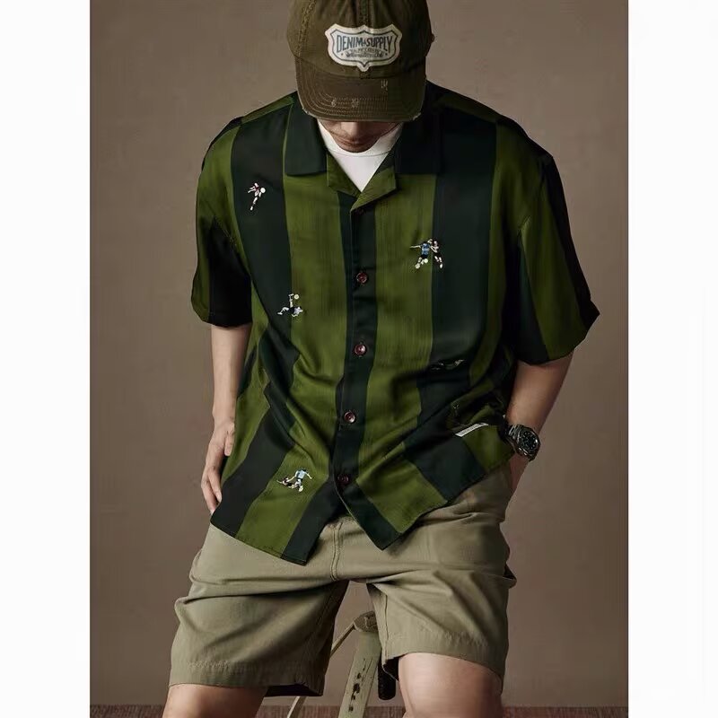 Striker Striped Button Up