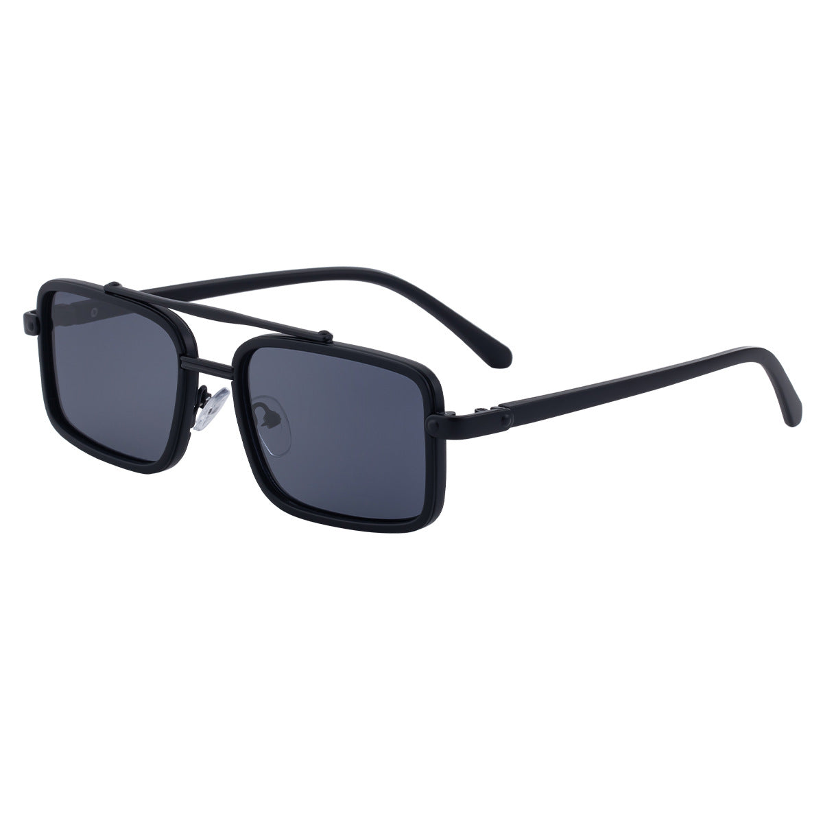 Retro Square Aviator Sunglasses
