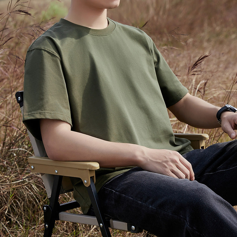 Premium Cotton Crew Neck Tee