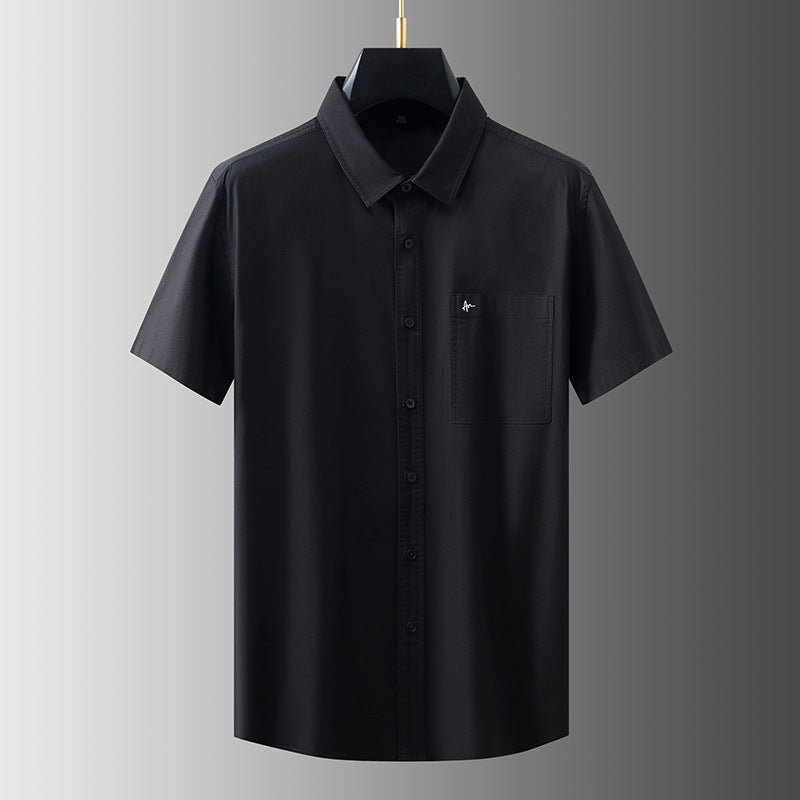 Men's Short-Sleeve Button-Up Shirt