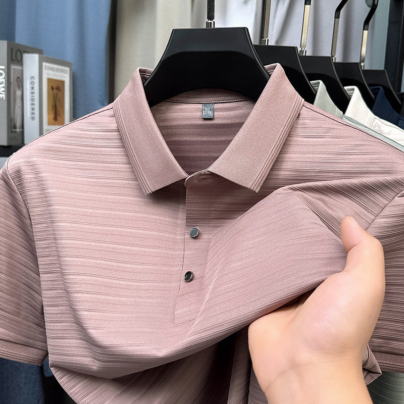 Seamless Ribbed Polo
