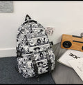 Anime Print Backpack