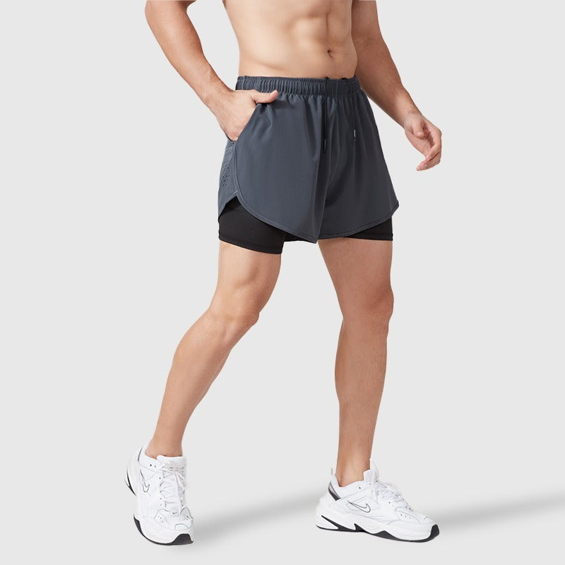Men's 2-in-1 Athletic Shorts