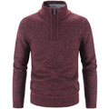 Textured Quarter-Zip Pullover