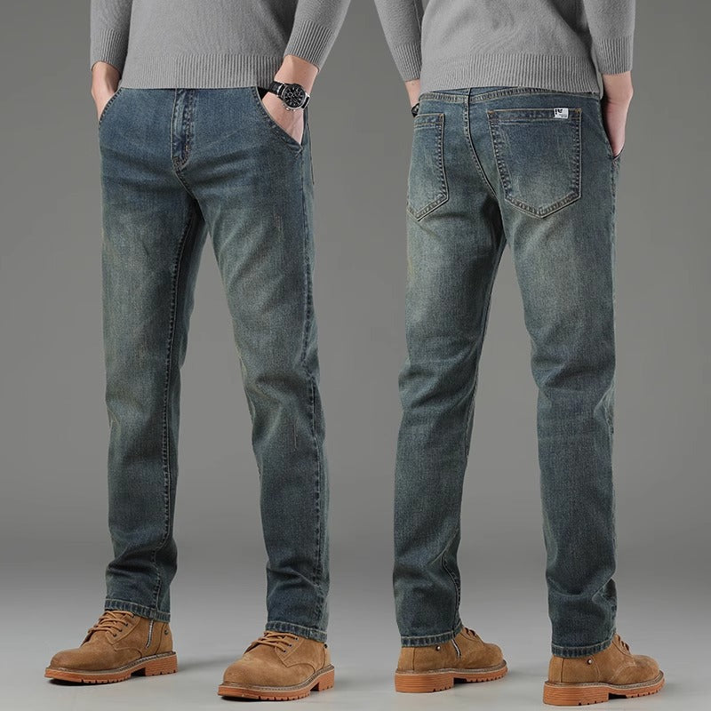 Slim Fit Denim Trousers