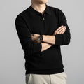Men's Business Casual Polo Sweater