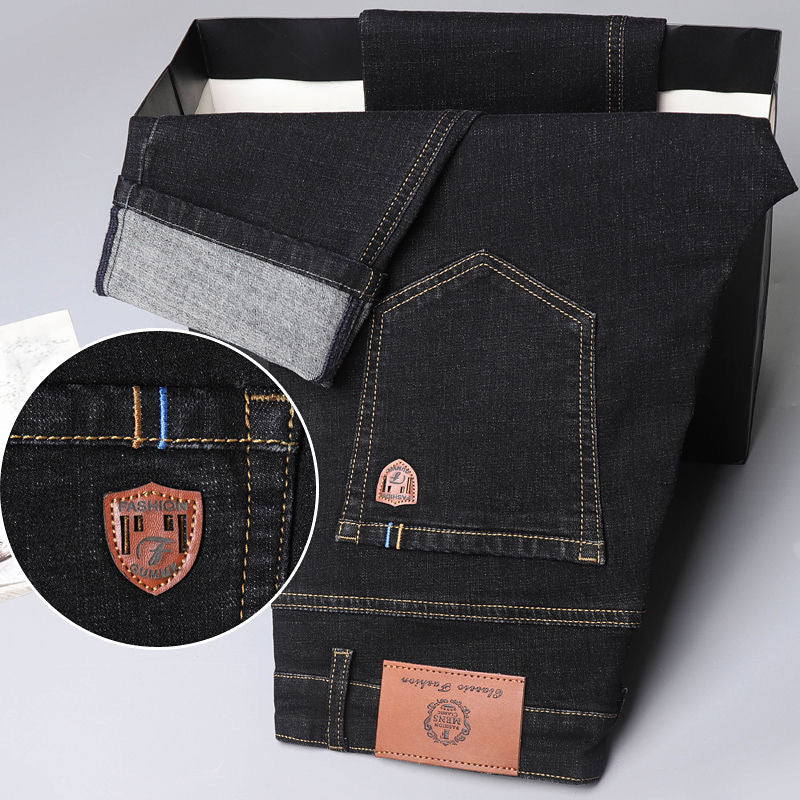 Essential Straight Fit Stretch Denim