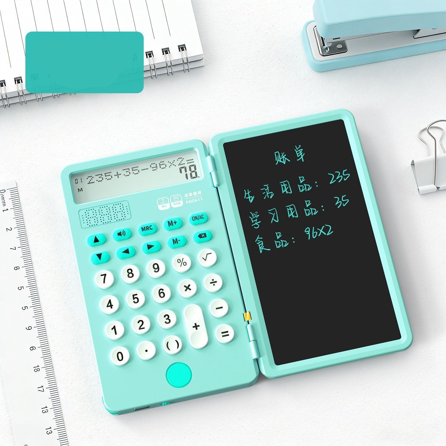 Smart Calculator with LCD Writing Tablet