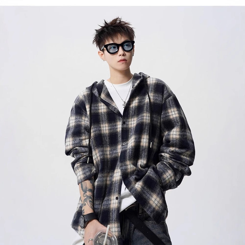 Plaid Flannel Hoodie