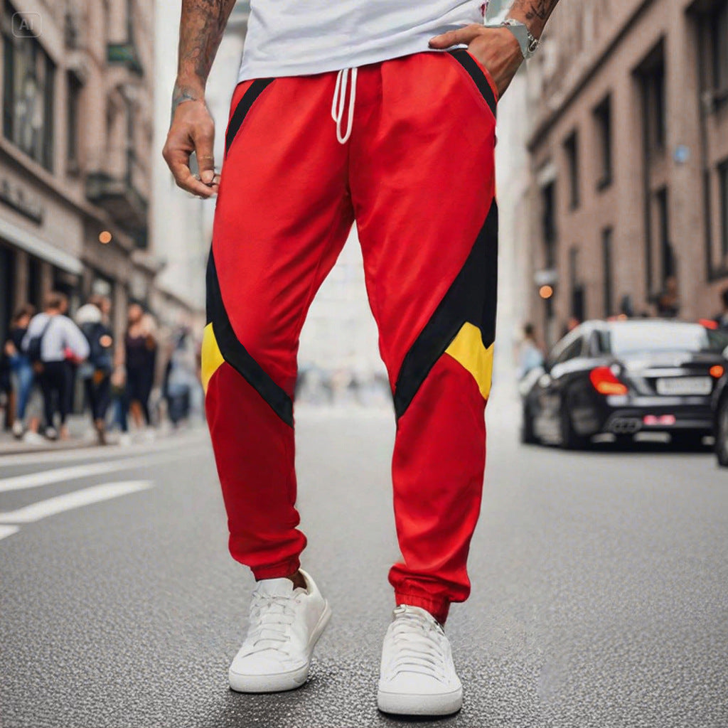 Color Block Jogger Pants