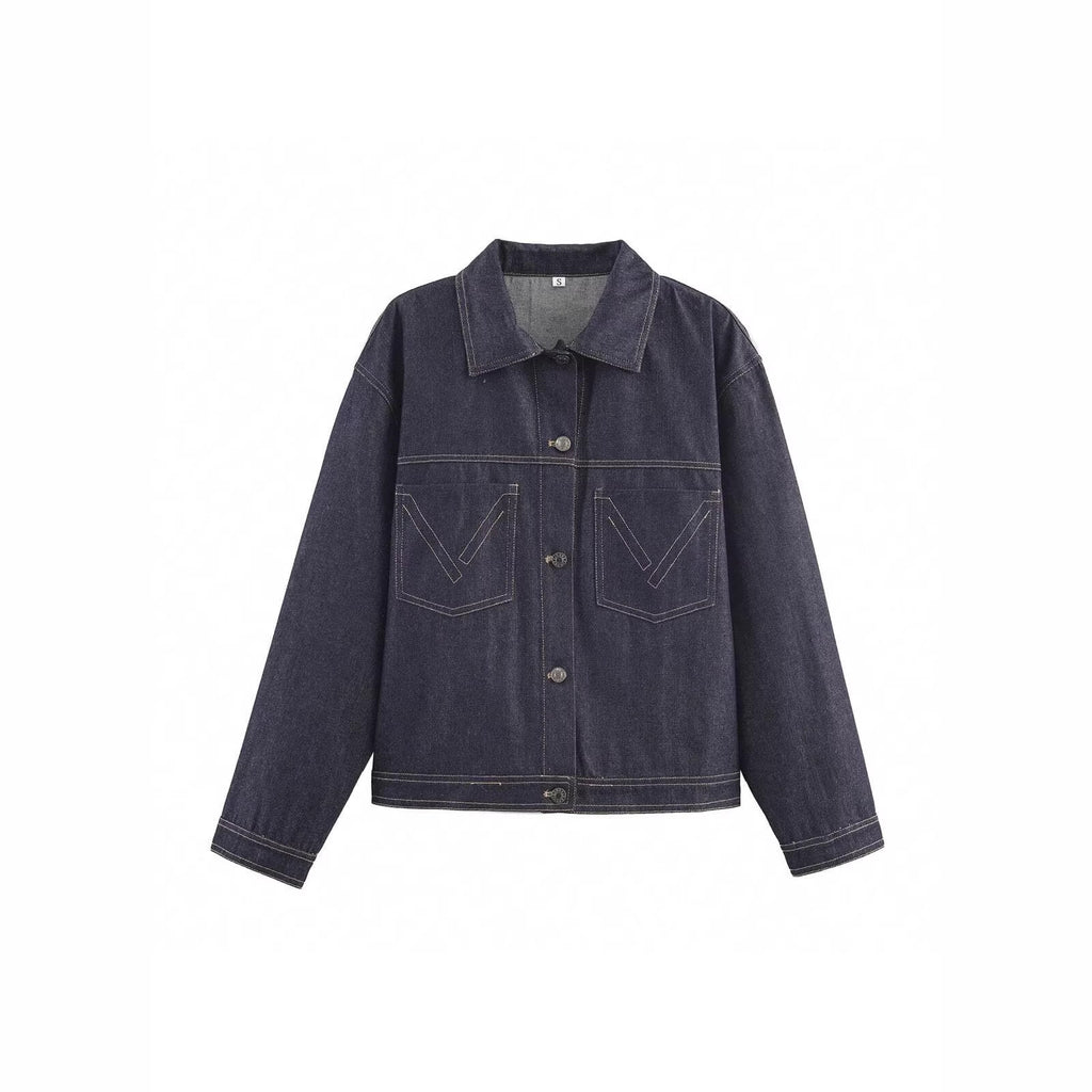 Women's Dark-Wash Denim Jacket