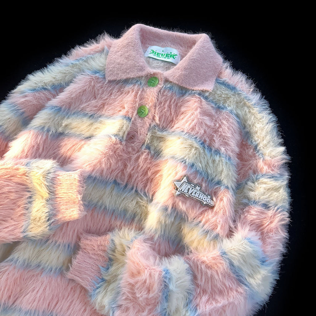 Retro-style cardigan