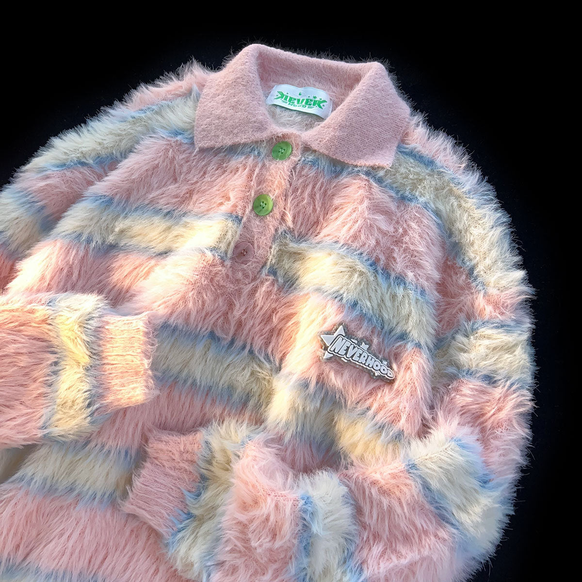 Retro-style cardigan