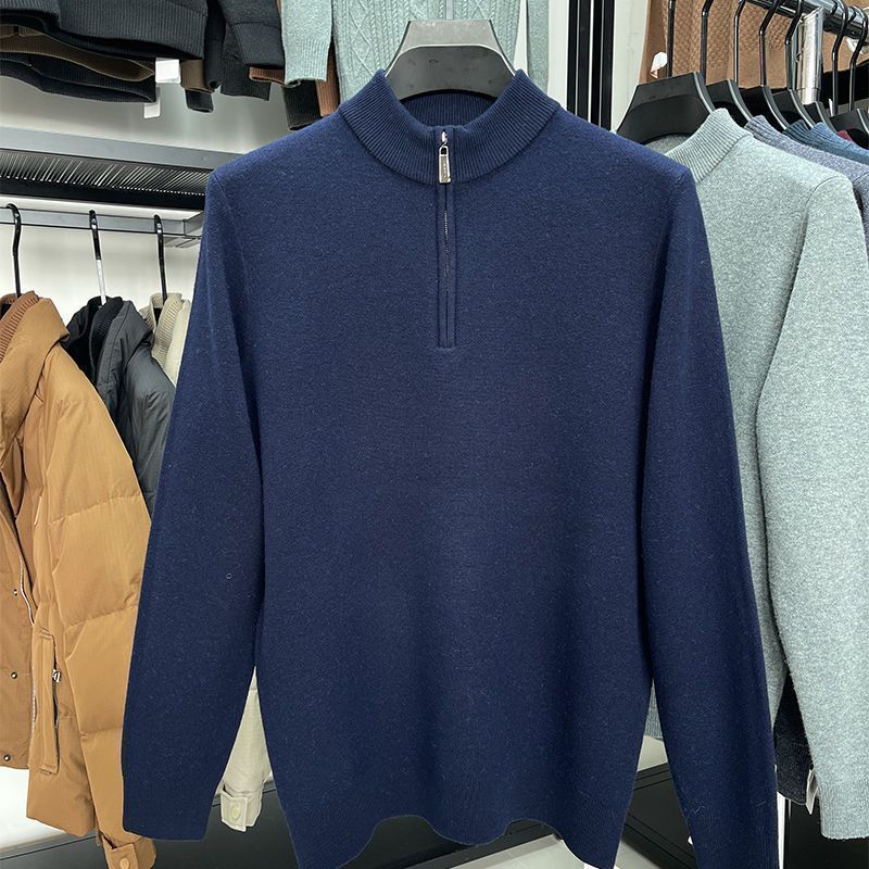 Half-Zip Knit Pullover