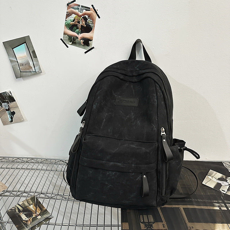 Urban Tie-Dye Canvas Backpack