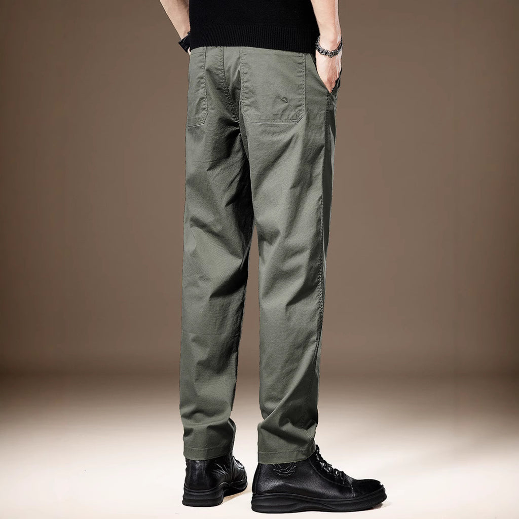 Minimalist Straight Leg Utility Trousers