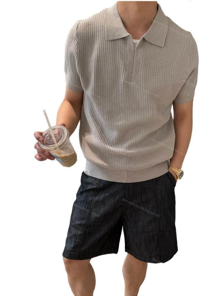 Old money Knitted Polo