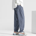 Cotton and Linen Tapered Trousers