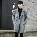 Men’s Tailored Wool-Blend Overcoat