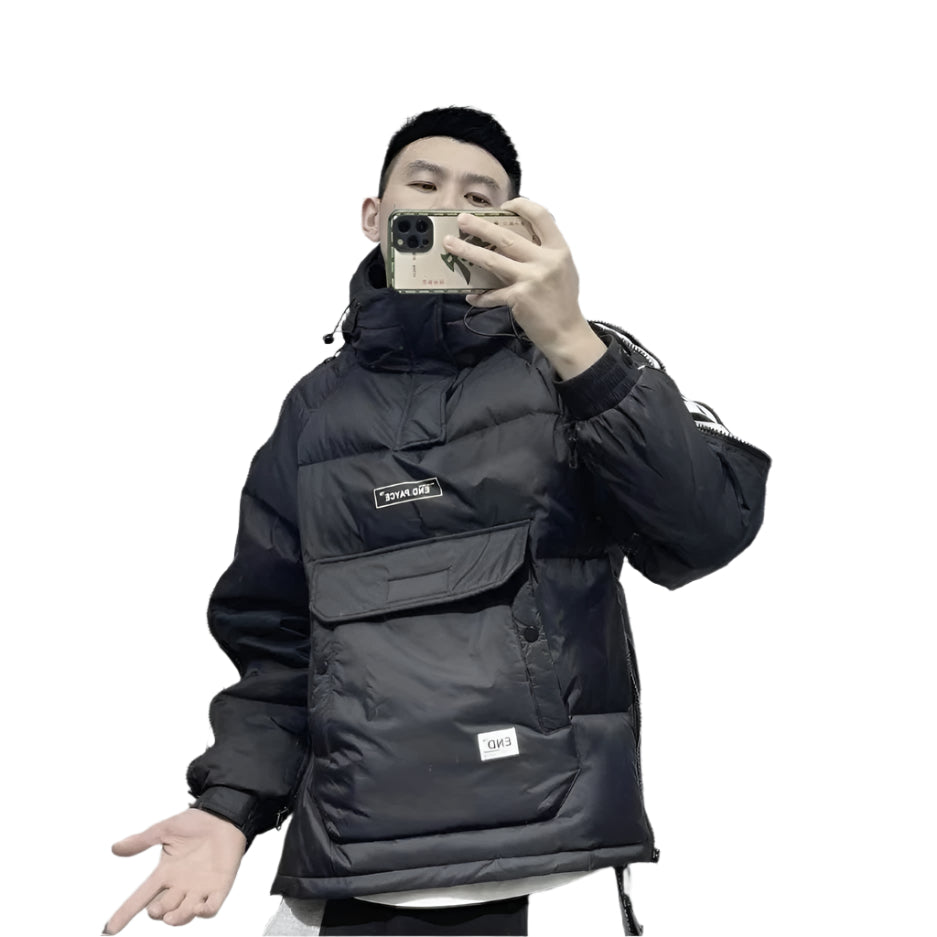Men's Winter Pullover Puffer Jacket
