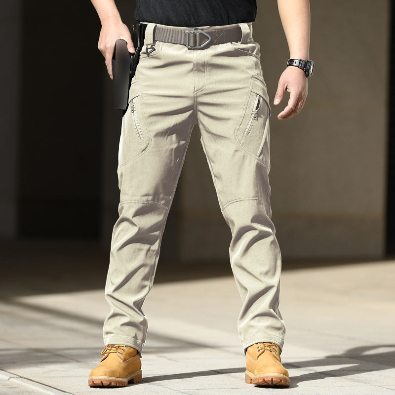 Cross-border outdoor archon tactical pants stretch fabric city special service pants military fan multi-pocket cargo pants composite fabric