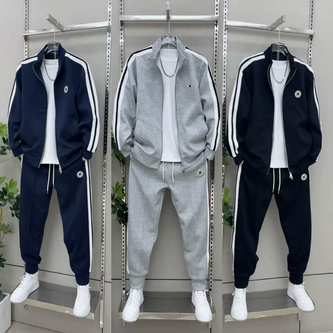 Classic Stripe Track Suit