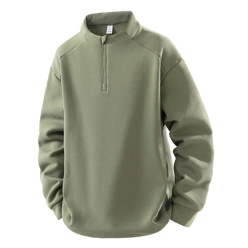 Half-Zip Fleece Sweatshirt