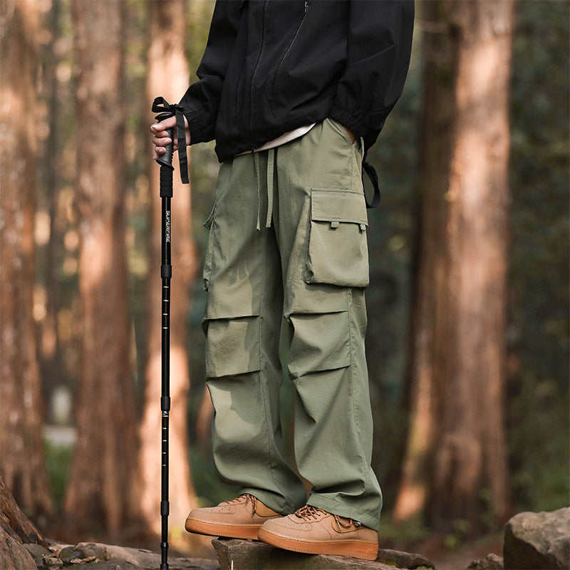Oversized Multi-Pocket Outdoor Trousers