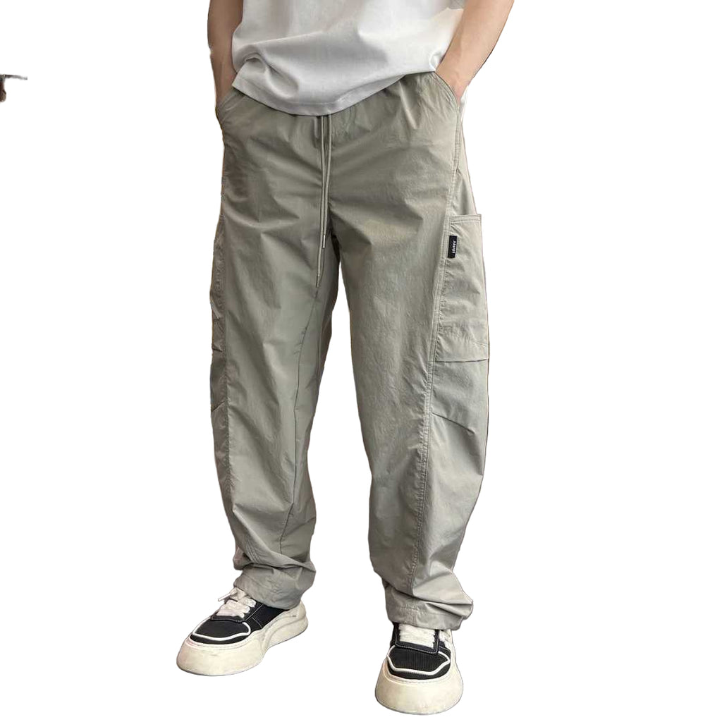 Drawstring Casual Trousers