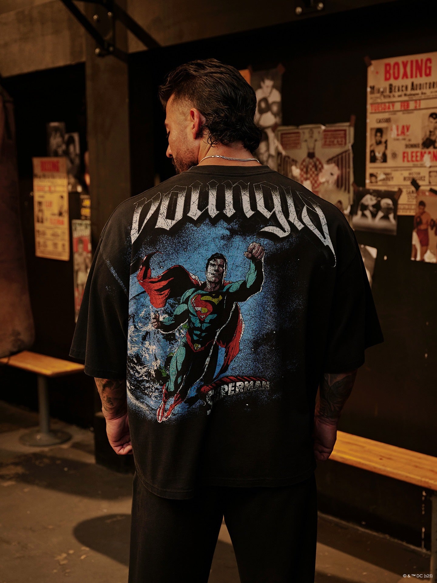 Oversized Graphic Hero Tee