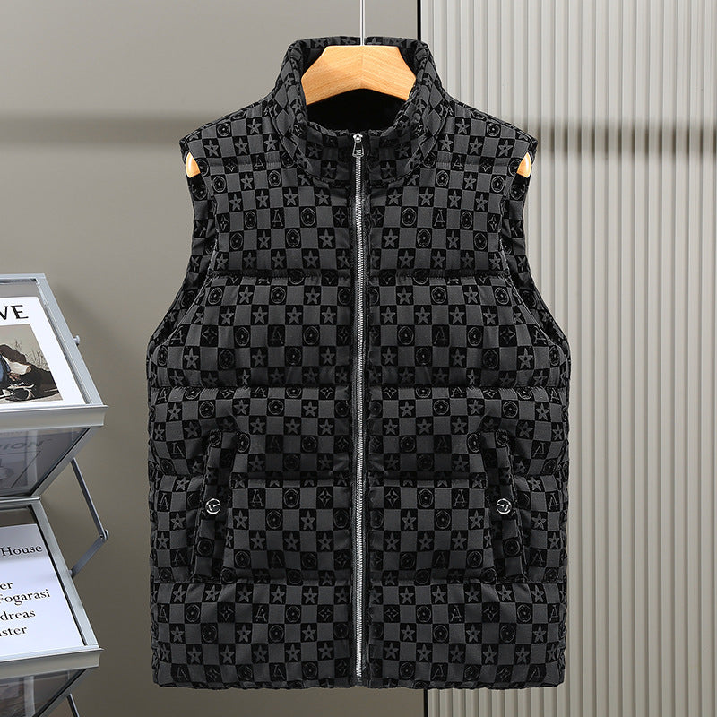 Warm Stand-Up Collar Vest