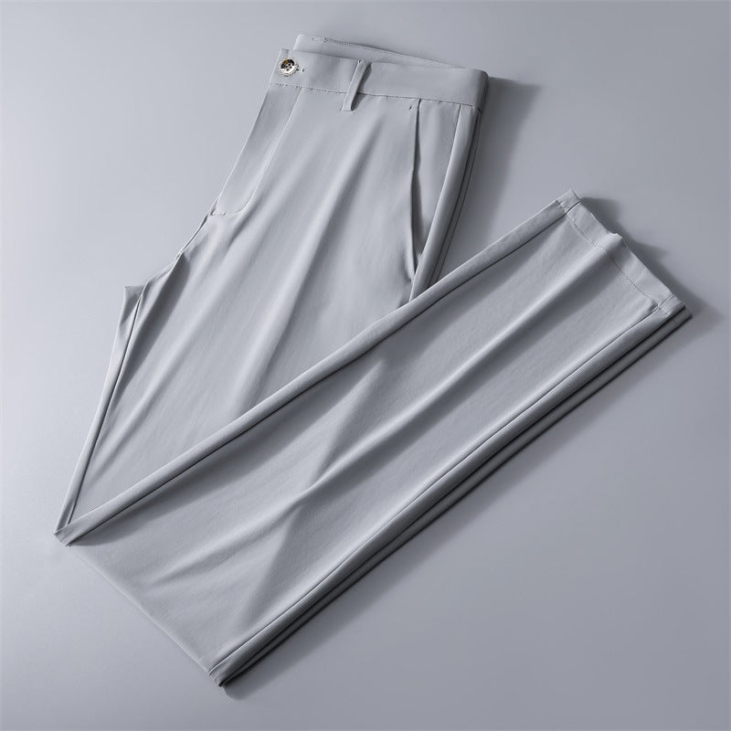 Men's Ice Silk Pants: Thin and Luxurious