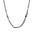 Asymmetric Spliced Titanium Steel Chain