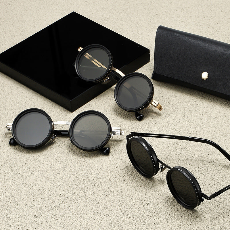 Steampunk Round Sunglasses