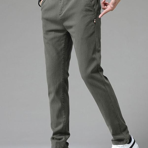 Stretch casual men's pants