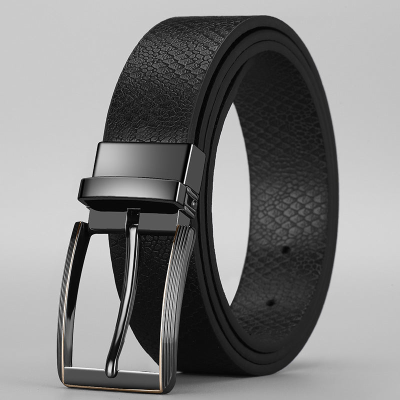 DualEdge Classic PU Leather Belt