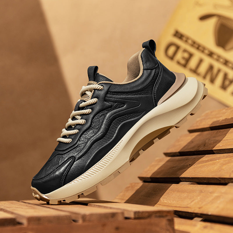 Retro Platform Trail Sneakers