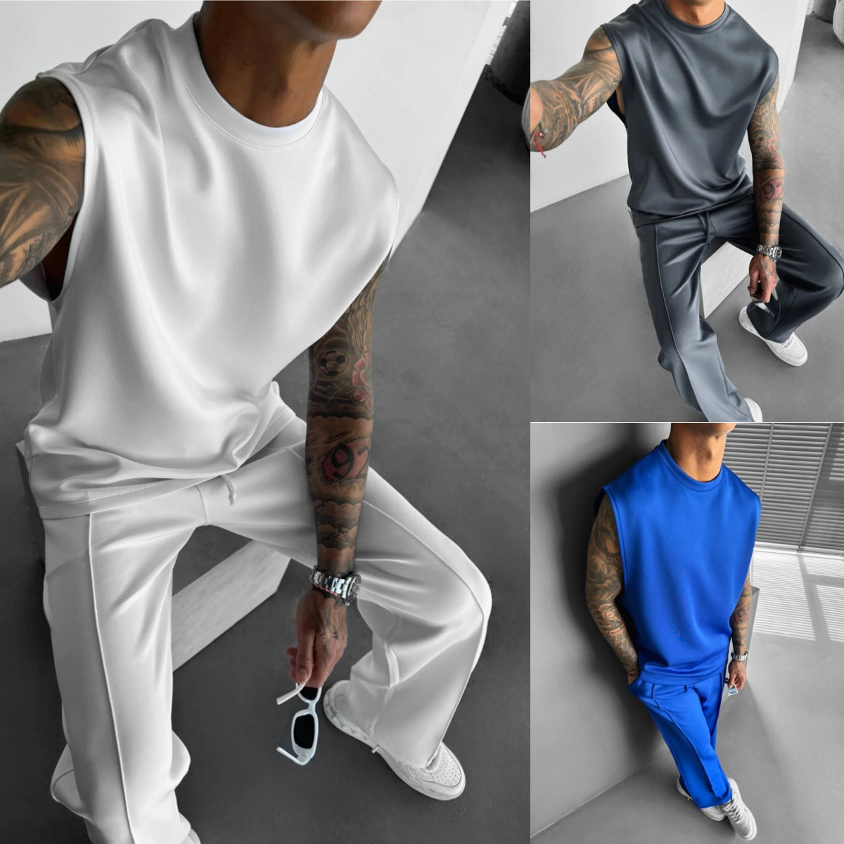 Men's Streetwear Athletic Set