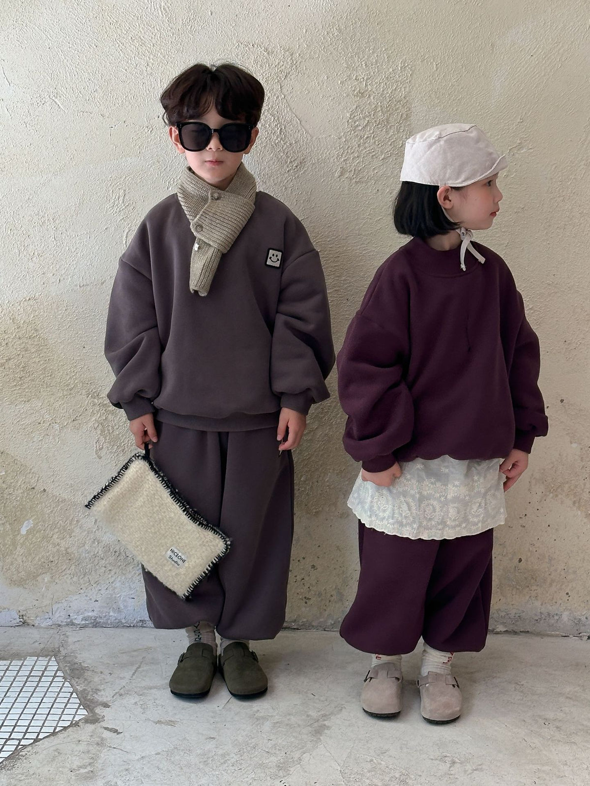 Kids' Turtleneck Two-Piece Set