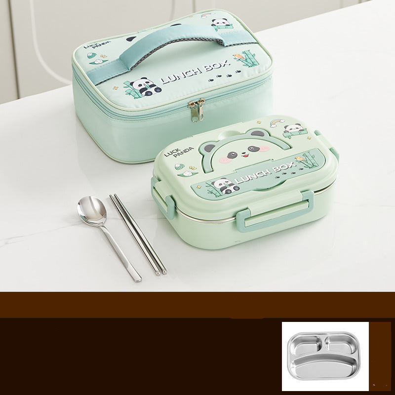 Panda Stainless Steel Lunch Box Set