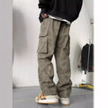Embroidered Cargo Trousers