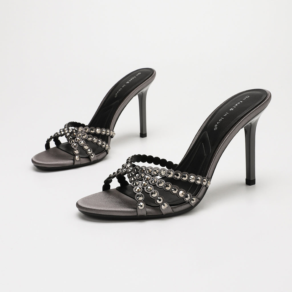 Rhinestone Wedding Stilettos