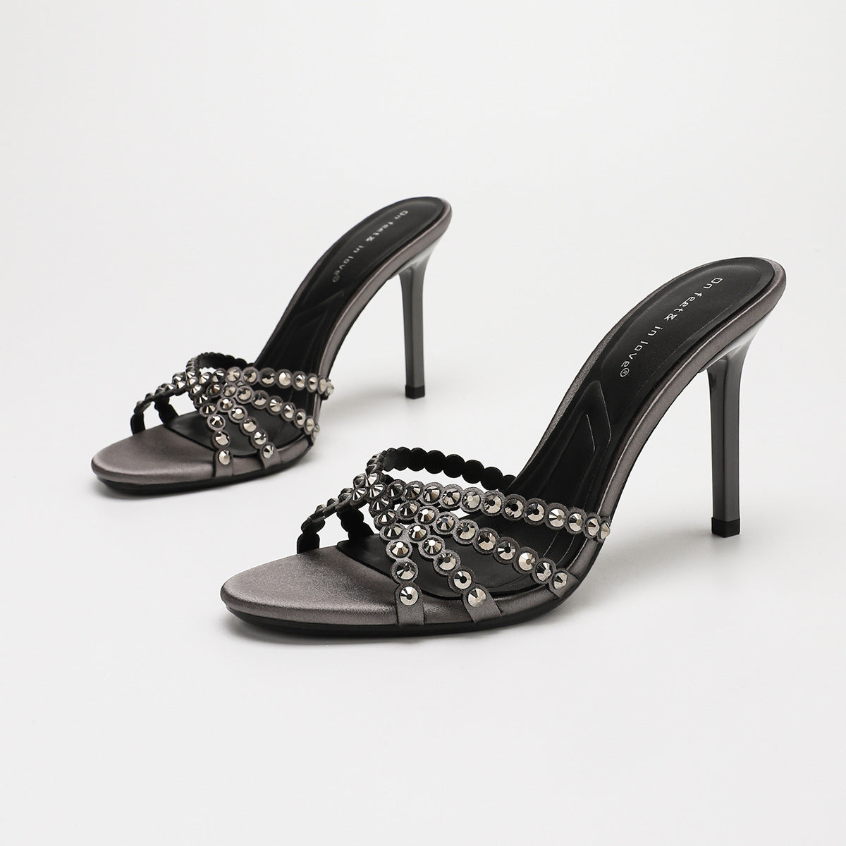 Rhinestone Wedding Stilettos